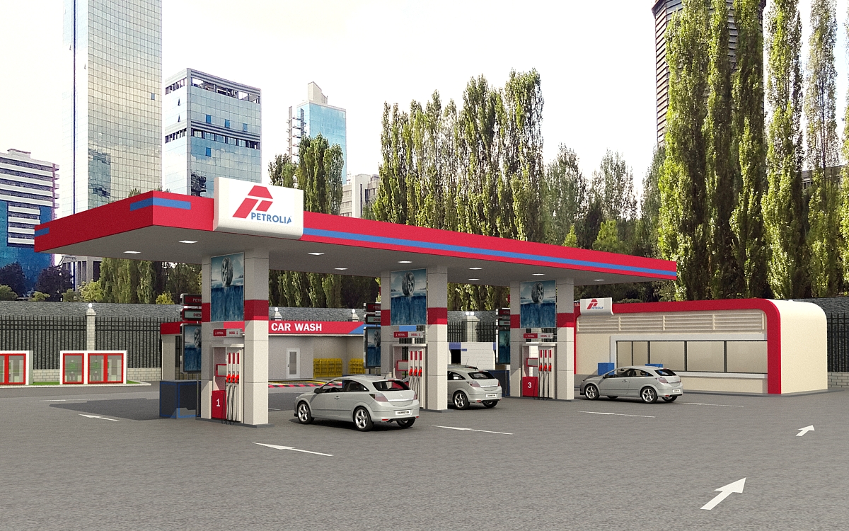 Turnkey retail fuel site — Petrolia style station